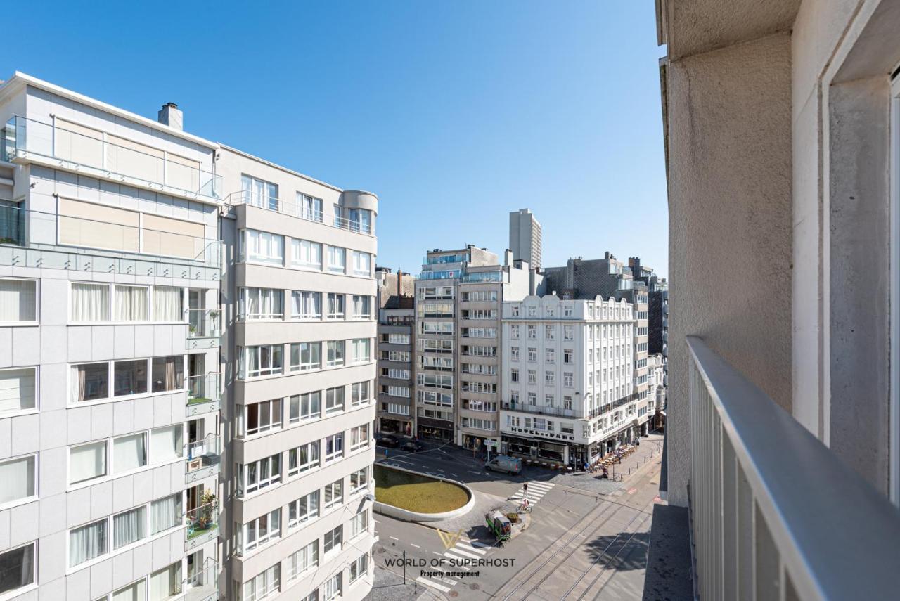 Luxurious Apartment Next To The Sea And City Centre With Free Parking Space Oostende Dış mekan fotoğraf
