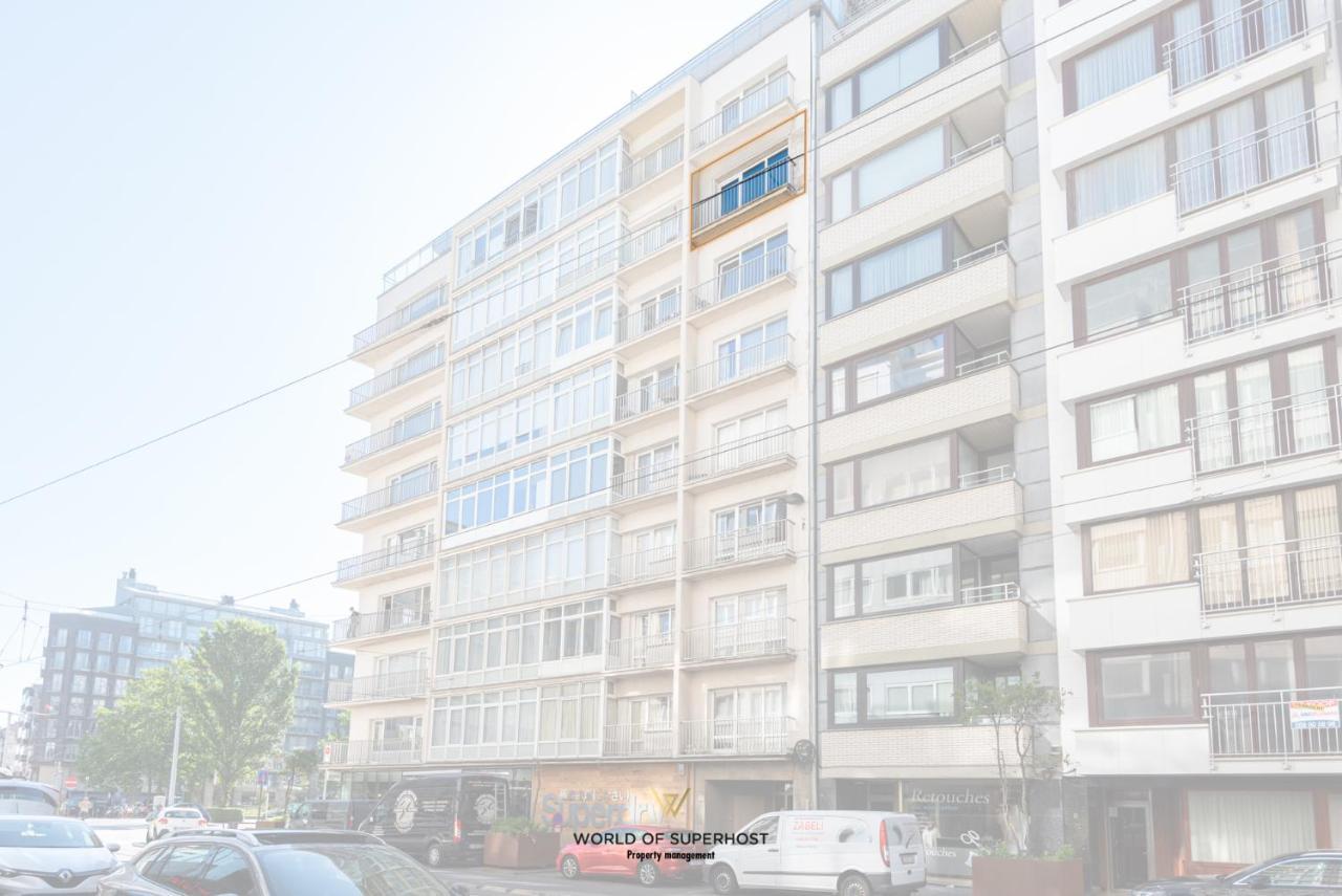 Luxurious Apartment Next To The Sea And City Centre With Free Parking Space Oostende Dış mekan fotoğraf